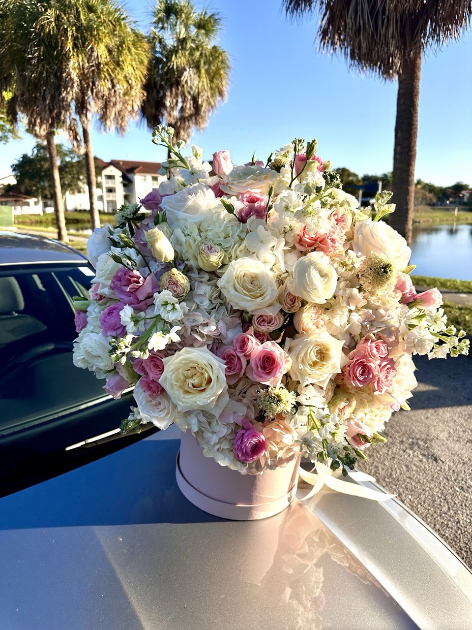 Flower arrangement "Cloud of Love XXL Box"
