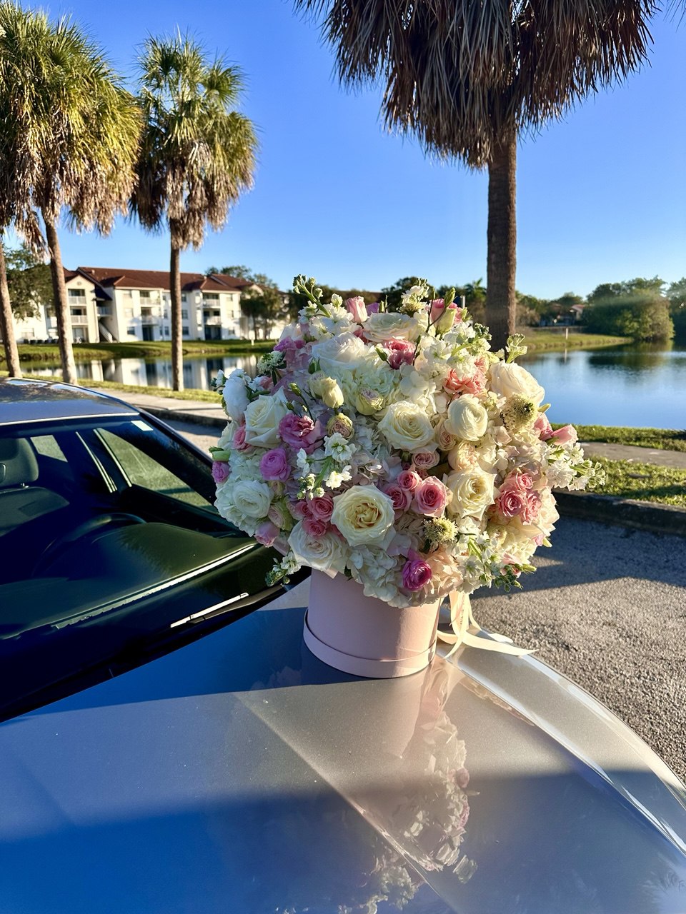 Flower arrangement "Cloud of Love XXL Box"